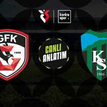 CANLI | Gaziantep FK evinde Kocaelispor'u ağırlıyor