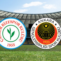 Rizespor - Gençlerbirliği maçı ne zaman?