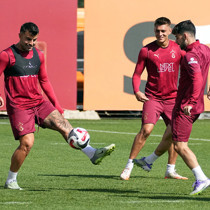 Galatasaray'da Corendon Alanyaspor maçı hazırlıkları sürüyor
