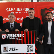 Samsunspor, mobil uygulama ve taraftar kartını tanıttı