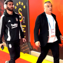 Beşiktaşlı futbolcular, RAMS Park'tan üzgün ayrıldı