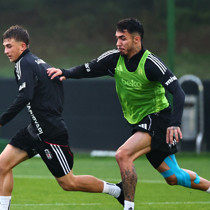 Beşiktaş, akşam idmanında kondisyon çalıştı