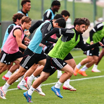 Beşiktaş'ın Gençlerbirliği maçı hazırlıkları devam etti