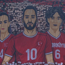 Kocaeli'de milli oyuncular için muhteşem koreografi