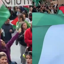 İtalya-İsrail maçı öncesi binlerce kişi İsrail'i protesto etti