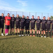 Eski ünlü futbolcular turnuvada buluştu