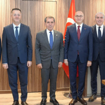Dursun Özbek'ten Cumhuriyet Başsavcısı Barış Duman'a ziyaret