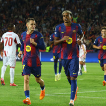 Barcelona'dan yarım düzine gol