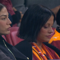 Demet Özdemir, Galatasaray'ı desteklemek için RAMS Park'ta