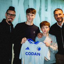 Marek Hamsik'in 16 yaşındaki oğlu Kopenhag'da!