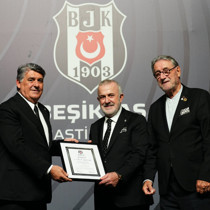 Beşiktaş'ta mazbata töreni gerçekleştirildi