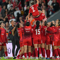 Cumhurbaşkanı Erdoğan, A Milli Kadın Futbol Takımı'nı tebrik etti