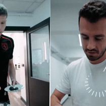 Samsunspor'da futbolcuları korkutan şaka