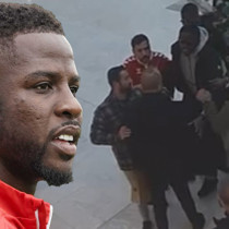 Sarıyer'de oynayan Papy Djilobodji’ye silah çekildi! Polis anında gözaltına aldı