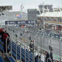 Brezilya GP öncesinde yoğun yağmur