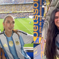 Dua Lipa tribünde coştu