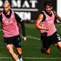 Beşiktaş, milli arada hazırlıklarını sürdürdü