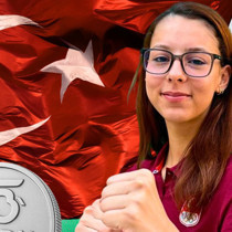 Hatice Pınar Yiğitalp'ten gümüş madalya