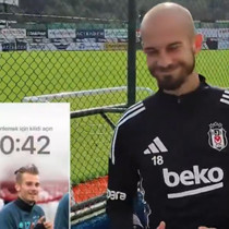 Beşiktaşlı futbolculara çocukluk halleri gösterildi