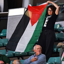 İtalya'da İsrail takımı Maccabi Tel Aviv'e protesto