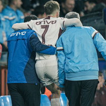 Edin Visca sakatlık geçirdi, oyuna devam edemedi