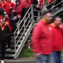 Galatasaray taraftarı yola çıktı