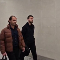 Adli kontrol şartıyla serbest bırakılan Zorbay Küçük, adliye çıkışı görüntülendi