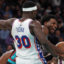 Adem Bona'dan 76ers'ın galibiyetine 4 sayı 6 ribauntluk katkı!
