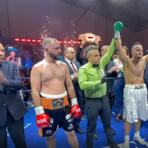 Muğla'da profesyonel boks gecesi düzenlendi