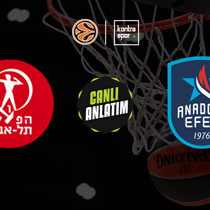 CANLI | Hapoel Tel Aviv - Anadolu Efes (Euroleague)
