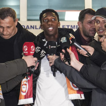 Galatasaray'ın yeni transferi Yaser Asprilla İstanbul'da