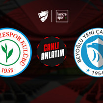 CANLI | Rizespor - Beyoğlu Yeni Çarşı (Ziraat Türkiye Kupası)