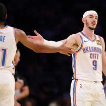 NBA'de Thunder, Lakers deplasmanında kazandı