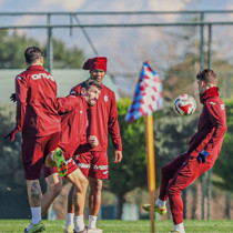 Trabzonspor, Fenerbahçe maçı hazırlıklarını sürdürdü