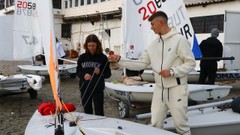 Türkiye şampiyonu yelkenciler Kutsal Güneş Kurnaz ve İlayda Şen, milli takımla yeni başarılara imza atmak istiyor