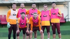 Galatasaray, Süper Kupa maçının hazırlıklarını sürdürdü