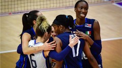 Turnuvanın ilk finalisti, Polonya'yı 3-0 mağlup eden İtalya oldu