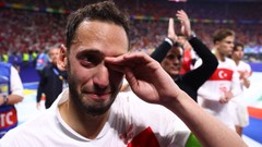 Milli futbolcular gözyaşlarına hakim olamadı