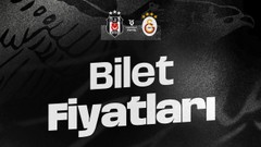 Beşiktaş-Galatasaray maçının bilet fiyatları açıklandı! Derbinin bilet fiyatları ne kadar? Satışa çıktı mı?