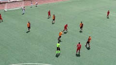 Galatasaraylı eski futbolcular, Cizre'de gençlerle dostluk maçı yaptı