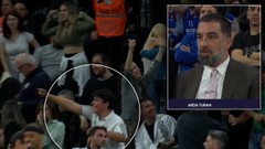 Ergin Ataman'ın oğlu sevindi! Arda Turan'ın önünde yazan dikkat çekti