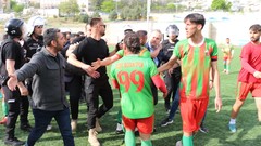 Şırnak'ta amatör maçta ortalık karıştı
