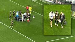 Beşiktaş'a 19 dakikada iki şok! Rakibiyle kafa kafaya çarpıştı