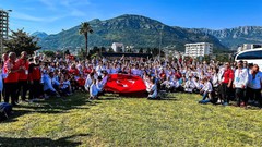 VİDEO İZLE | Milli takım, Balkan Çocuklar Karate Şampiyonası'nda 55 madalya kazandı