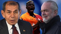 Victor Osimhen transferi için bir hafta süre! Dursun Özbek Aurelio De Laurentiis'i bekletiyor