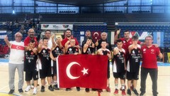 Down Sendromlular Basketbol Milli Takımı, Avrupa Şampiyonası'nda ikinci oldu