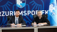 Erzurumspor FK, teknik direktör Serkan Özbalta ile sözleşme imzaladı