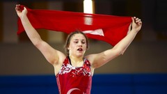 Milli güreşçi Beyza Nur Akkuş, 20 yaş altında Avrupa şampiyonu oldu