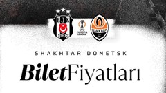 Beşiktaş - Shakhtar Donetsk maçının biletleri ne kadar? Satışa çıktı mı? Fiyatları ne?