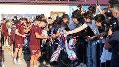 VİDEO İZLE | Trabzonspor'da ikinci taraftar buluşmasında izdiham yaşandı